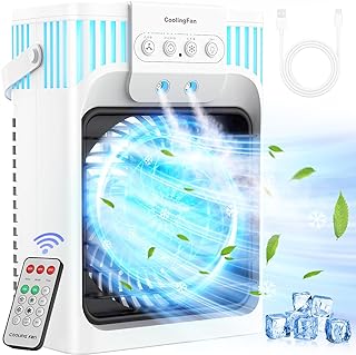 Electric Fan Ice Cooler
